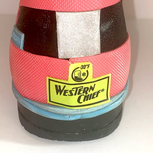 Western Chief Rain Snow Cold Rated Neoprene Waterproof Girl Boots: Sz 11 - Picture 11 of 14